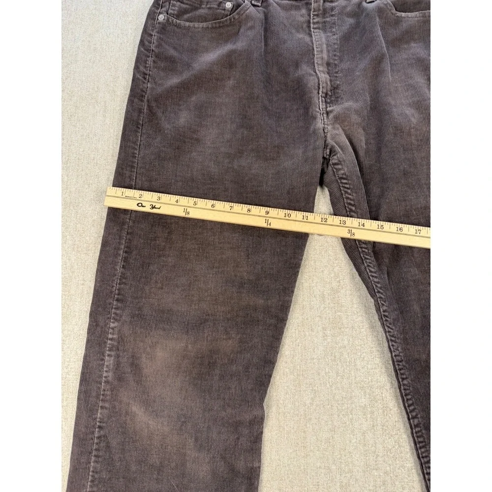 VTG Levi's 505 Men 36X32 Brown Corduroy Pants Regular Fit Cotton Blend